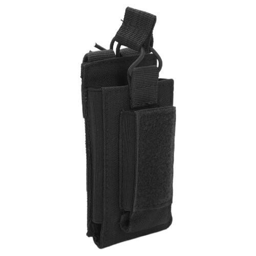 Υψηλής ποιότητας νάιλον βάση ραδιοφώνου Tactical Molle βαρέως τύπου συμπαγής φορητή με 1