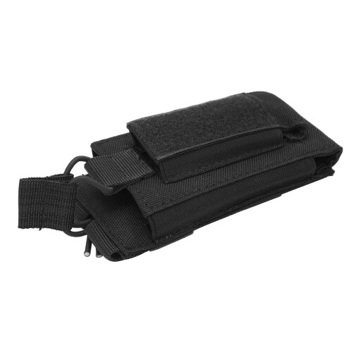 Υψηλής ποιότητας νάιλον βάση ραδιοφώνου Tactical Molle βαρέως τύπου συμπαγής φορητή με 2