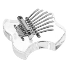 Transparent Steel Kalimba Pendant for Beginners