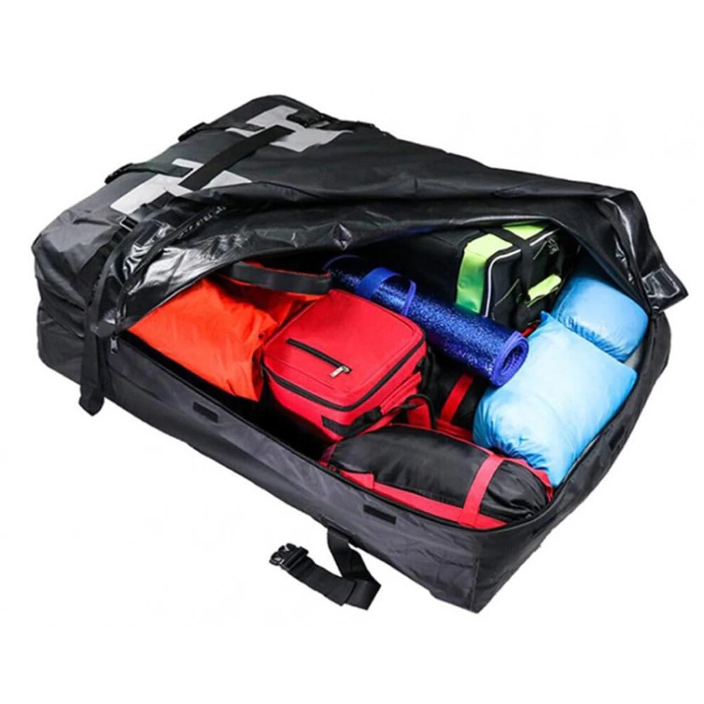 Car Roof Bag Waterproof Car Roof Rack Carrier Cargo Bag Luggage Storage Cube Bag Travel Large Capacity Car Roof Duffel Bag 9001264292386