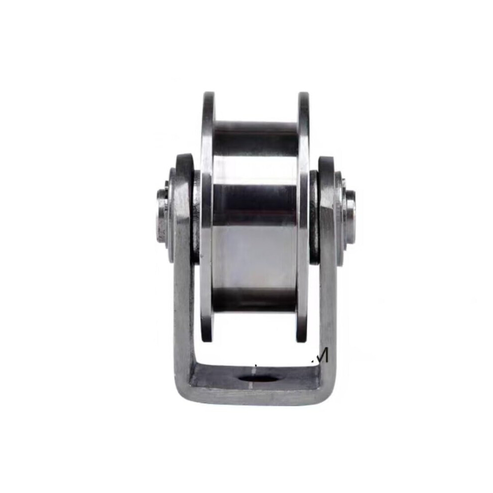 Pulley 304 Stainless Steel Wheel, Grooved Wheel V/U/H, Duplex Bearing, Silent Heavy Duty, 38 Mm Diameter, 400 Kg Load 9001264291853