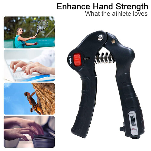 Εκπαιδευτής λαβής χεριών Strengthener, ενισχυτής δύναμης λαβής με λειτουργία 2