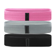 Bandă de rezistență pentru exerciții acasă, bandă elastică de fitness din pânză de cauciuc, potrivită pentru antrenamente complete ale