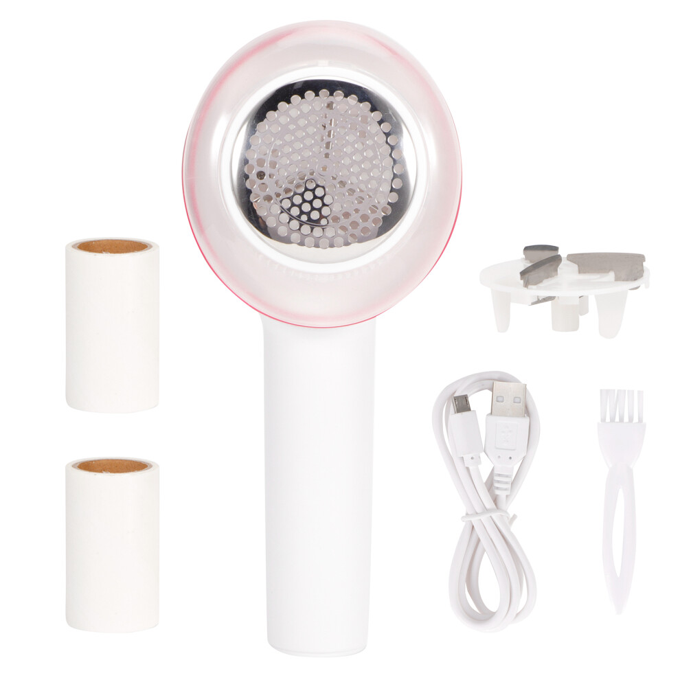 Your Personal Fabric Stylist, Rechargeable Fabric Shaver Offers Endless Power, Stainless Steel Blades for Flawless Fuzz Elimination, Portable Lint Rem