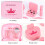 Baby Mädchen Make-Up Spielzeug Set Holz Simulation 7