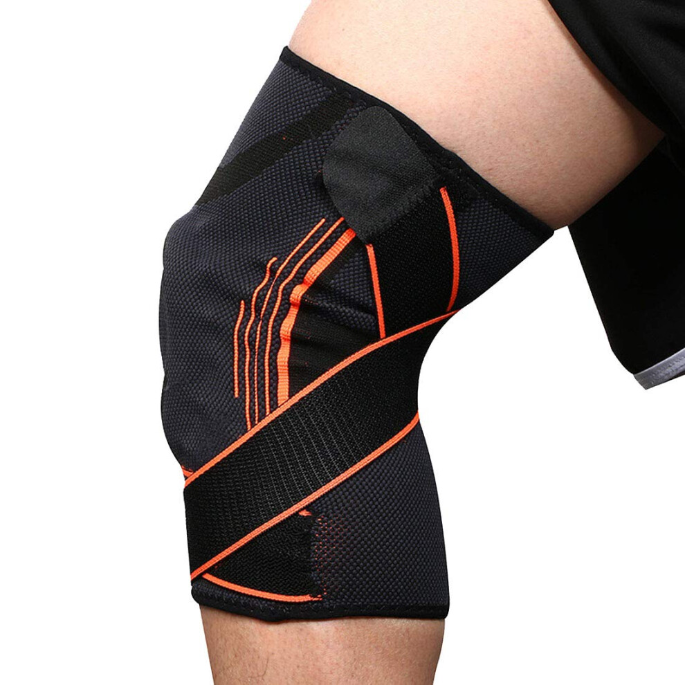 Shock Absorption Knee Pads Nonslip Spring Pressure With Silicone Protective Equipment Sports Goods Basketball Keep Warm Professional 9001264292072
