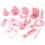 Baby Mädchen Make-Up Spielzeug Set Holz Simulation 12