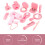 Baby Mädchen Make-Up Spielzeug Set Holz Simulation 10