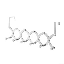 Radiator Clothes Airer Stainless Steel Retractable Drying Rack Radiator Hook Adjustable Towel Rail Towels 6 Hooks