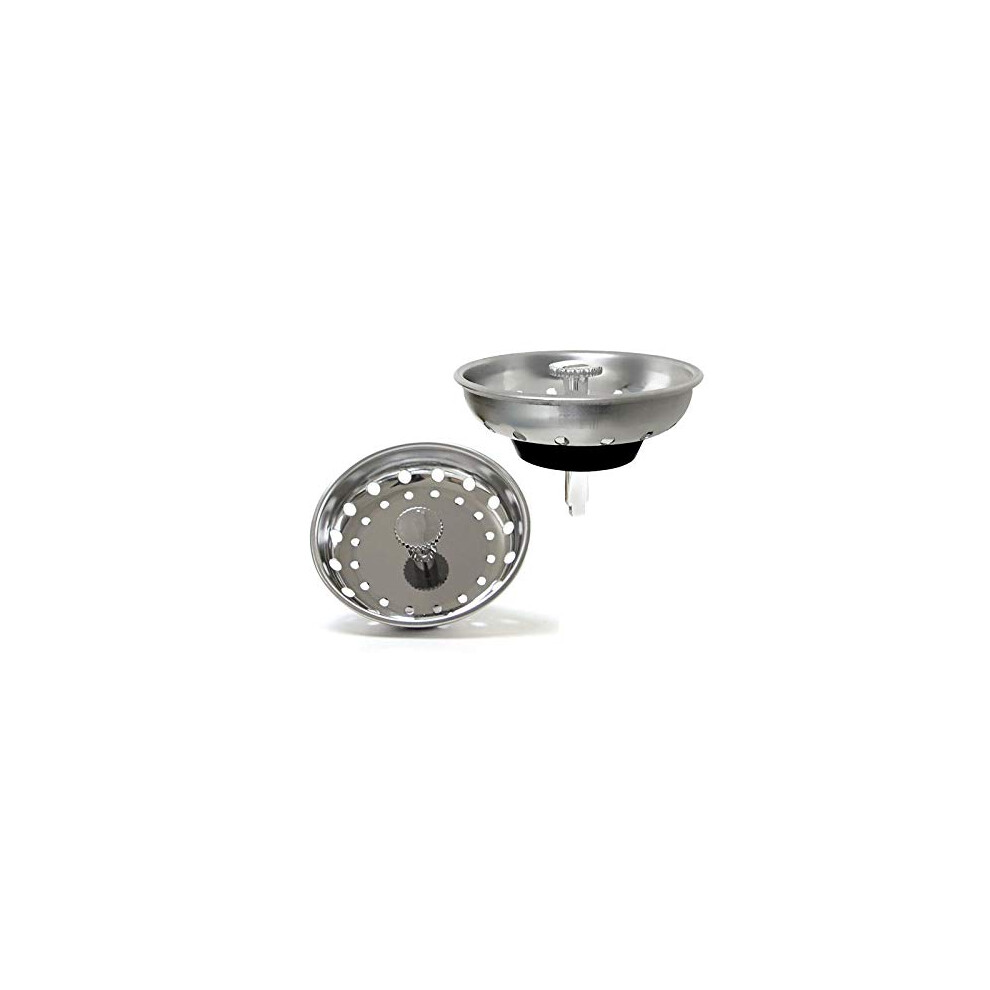 Sink Strainer Stainless Steel 2 Pack Kitchen Sink Plug Stopper Drain Strainer For Kitchen 9339159712832