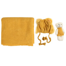 3Pcs Baby Fotografie Requisiten Hut Decke Wrap