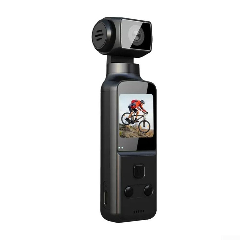 Compact 4K Hd Sports Camera, 270Degree Rotatable Clip, Antishake Stabilization, Builtin Wifi For Smartphone 9001264294847