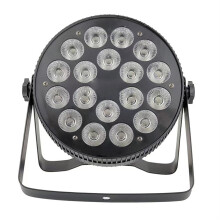 Disco light, stage light 18 pieces 10W 4in1 flat par light stage color bar light family family atmosphere light.