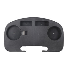 Support de montage avec porte-gobelets et porte-appareils, plateau à collations portable antifriction facile à installer pour fauteuils zéro