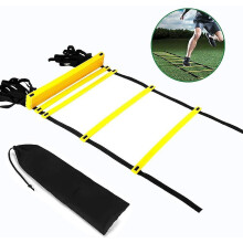 Escalera de agilidad y velocidad, ideal para deportes al aire libre, mejora del rendimiento y las habilidades, compatible con múltiples superficies,