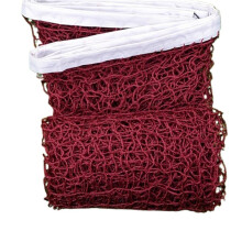 Badminton Net Training Mesh 6.2 X 0.64 M Outdoor Replacement Red For Outdoor Tennis And Volleyball