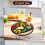 Tortilla Warmer Pouch Universal Fit Multipurpose Keeps Food Warm Kitchen Accessory 4