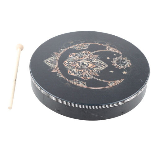 Μοναδικός Σχεδιασμός Shaman Drum, Αξιόπιστο Υλικό10 ιντσών Vegan Drum με Βαθύ Ήχο για