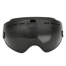Gafas de esquí antivaho con protección UV y lentes intercambiables, diseño OTG, lente esférica sin marco, sistema de ventilación, compatible con
