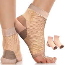 Sokken voor plantaire fasciitis voor mannen en vrouwen, met voetboogondersteuning en enkelcompressie, de beste schoenen voor pijnverlichting bij