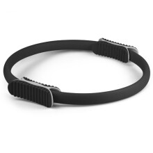 Treningssirkel med dobbelt håndtak, magisk treningssirkel for å styrke muskler, pilatesring med skumpolstrede håndtak, essensiell for trening hvor