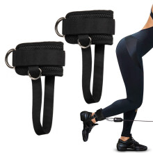 Justerbare ankelvægte til alsidige kabelmaskiner, Tibialis Trainer hjemmegymudstyr, elastisk materiale, hurtig rebound efter belastning