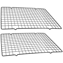 Cooling Rack 2Pack HeavyDuty 10 x 16 Inch Stainless Steel Wire Rack for Baking, Stacking, and Drying