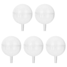Clear Chocolate Box Holder 25Pcs Plastic Wrapper Cup Lollipop Sucker Ball Sticks for Cake Pops, Cookies, Desserts, Wedding Birthday