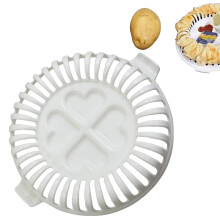 Microwave Potato Chip Maker ABS Material Reusable DIY Kitchen Gadget Healthy Snacks Modern Style Unisex Microwave Snack Maker