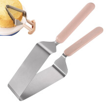 Cake Slicer Stainless Steel Cake Server And Leveler, Cheesecake Divider Tongs, Pie And Dessert Tool, 1Piece