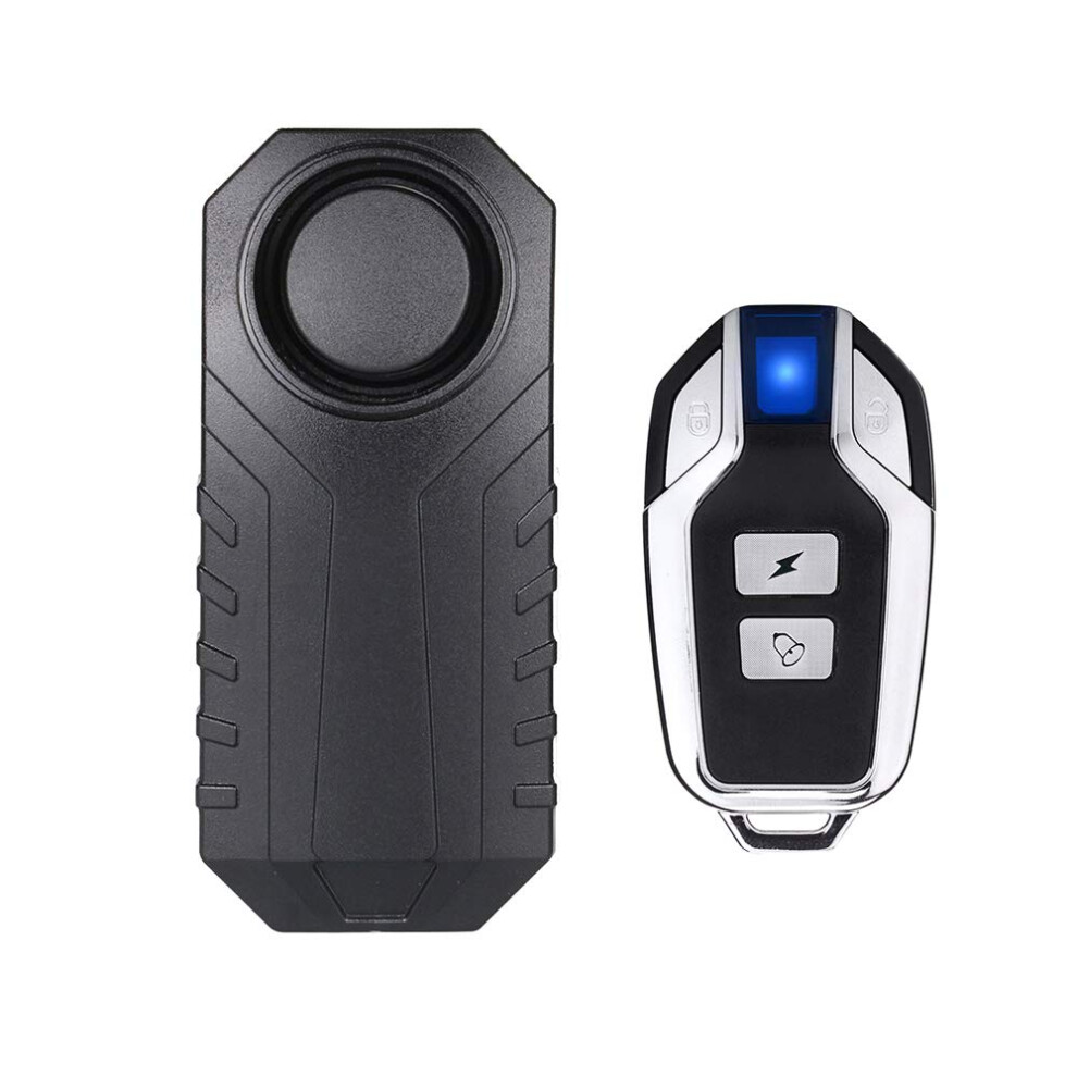 Motorcycle Alarm 113Db Loud Waterproof Wireless Bike Anti Theft Alarm With Remote Control 9339159714348