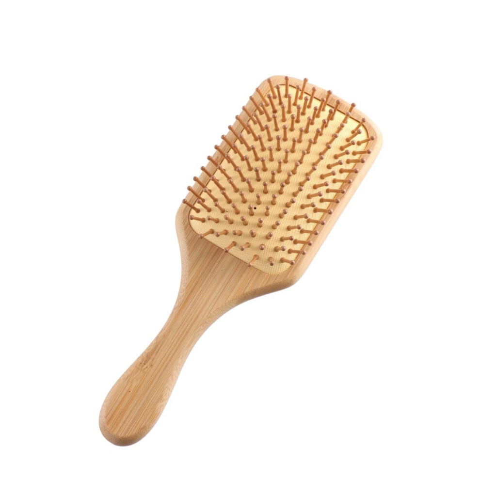Bamboo Air Cushion Comb Handheld Massager Wooden Scalp Massage Brush Bamboo Hair Brush For Women Men