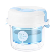 Pressure Yogurt Blender Yogurt Filter Greek Cheese Filter Whey Separator Cold Extraction Strainer Drain Container Blue