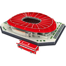 3D DIY Puzzle for Soccer Fans, Stadium Model