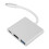 Διανομέας μεταφοράς δεδομένων USB3.0 με έξοδο HDMI 4K, προσαρμογέας φόρτισης PD 6
