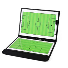 Football Coaching Clipboard, Magnetic Football Coaching Board, Foldable Marking Board With Pen, Coaching Strategy Guide