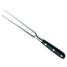 Stainless Steel Carving Fork 12 Inch Black Barbecue Meat Fork For Kitchen And BBQ