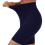 Πολύχρωμο σορτς από spandex με ψηλή μέση και ελαστικότητα 4 κατευθύνσεων: Αναπνέον, 2
