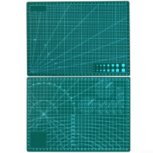 Double Sided Cutting Mat A4 Green With Clear Scale Markings For Accurate Cuts