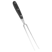 Stainless Steel Carving Fork For Meat Ergonomic Handle Grilling Fork Barbecue Kitchen Use Smooth Polished Finish