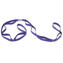 Strapazierfähiger Yogagurt aus Polypropylen, nicht-elastisches Mehrfachschlaufen-Stretchband für mehr Flexibilität, tragbar für Physiotherapie,