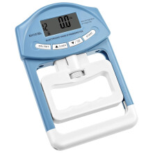 Ergonomisches digitales Handdynamometer, Griffkraftmessgerät mit Anzeige von schwach, normal und stark, verstellbares Design für alle Benutzer