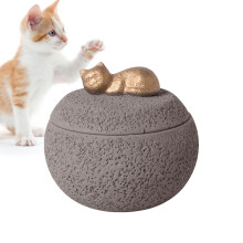 Dog Ash Storage Urn Model B, Dog Urn For Ash Container, Funeral And Mourning Pet Memorial, Compatible with Cat B