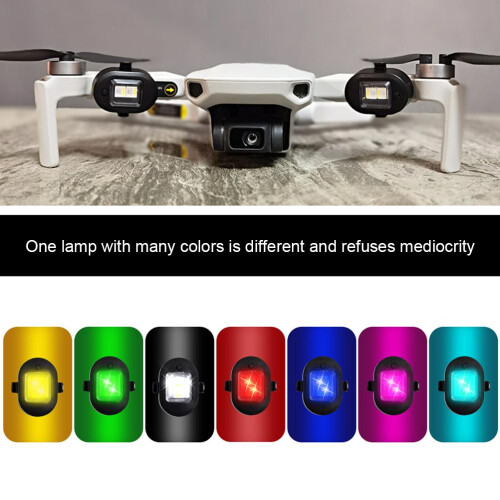 Φλας στροβοσκοπικού τύπου για drones, πολλαπλά μοτίβα αναλαμπής, επαναφορτιζόμενο 2