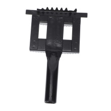 1 x Veterinary Grooming Brush, Horse Hair Comb, Horse Grooming Brush, Cow Hair Supply, Pet Comb, Cattle Comb, Black