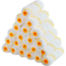 Farbrollerbezüge für Malerarbeiten, fusselfreier Anstrich auf glatten und leicht rauen Oberflächen, strapazierfähig und waschbar, 10 cm (4 Zoll),