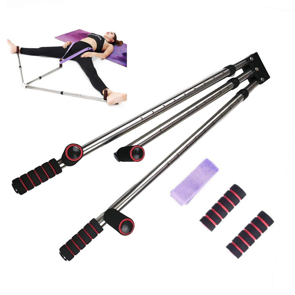 Universal Stretching Equipment, Portable Split Machine With Non-Slip Foam Handles For Enhanced Leg Stretcher, Adjustable For Improved Flexibility And