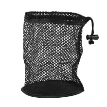 Duurzame mesh tas voor sportuitrusting, vochtbestendig, veelzijdig te gebruiken, opbergtas voor ballen met koordsluiting, slijtvast, verdikt nylon.