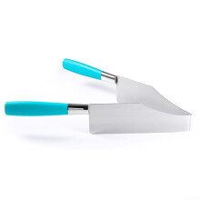 Cake Slicer Stainless Steel With Plastic Handle, Pastry Dessert Slicer, Cake Clip And Divider, 1 Pc Type1 Kitchen Tool