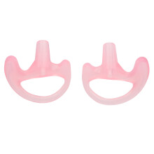 Protetores auriculares semi-abertos de silicone de alta qualidade para ouvir sons ambientes. Material ultra flexível, confortável para longos
